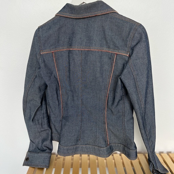 VINTAGE Dolce & Gabbana Jean Jacket sz 40 - Picture 6 of 12